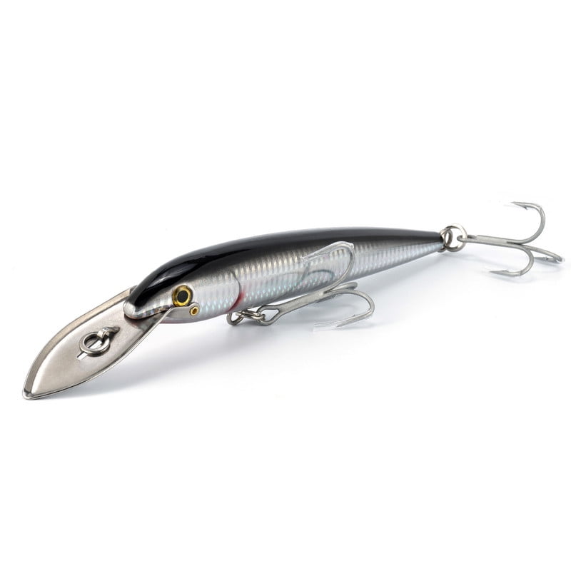 Treble Hook Lures 12-Pack 3/4oz Fishing Spoon Lures - Silver Prism Finish  With Treble Hooks For Trout, Bass, Walleye Fishing Spoons Saltwater