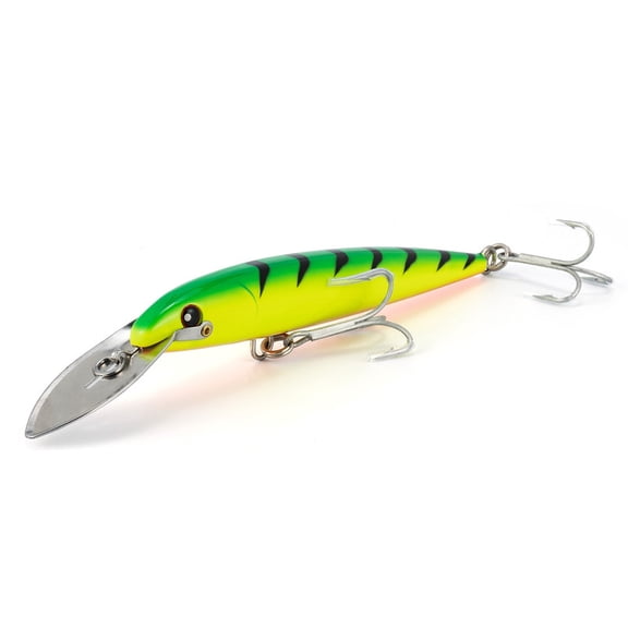 Dr.Fish Deep Diving Trolling Lures 13-20ft Saltwater Fishing Lures 7.5" Deep Diving Jerkbait VMC Treble Hooks Hard Lures Pencil Twitch Bait Heavy Duty Offshore Plugs Striper Mackerel Tuna Firetiger