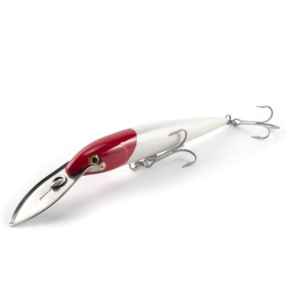 Dr.Fish Deep Diving Trolling Lures 13-20ft Saltwater Fishing Lures 7.5" Deep Diving Jerkbait VMC Treble Hooks Hard Lures Pencil Twitch Bait Heavy Duty Offshore Plugs Striper Mackerel Tuna Red Head
