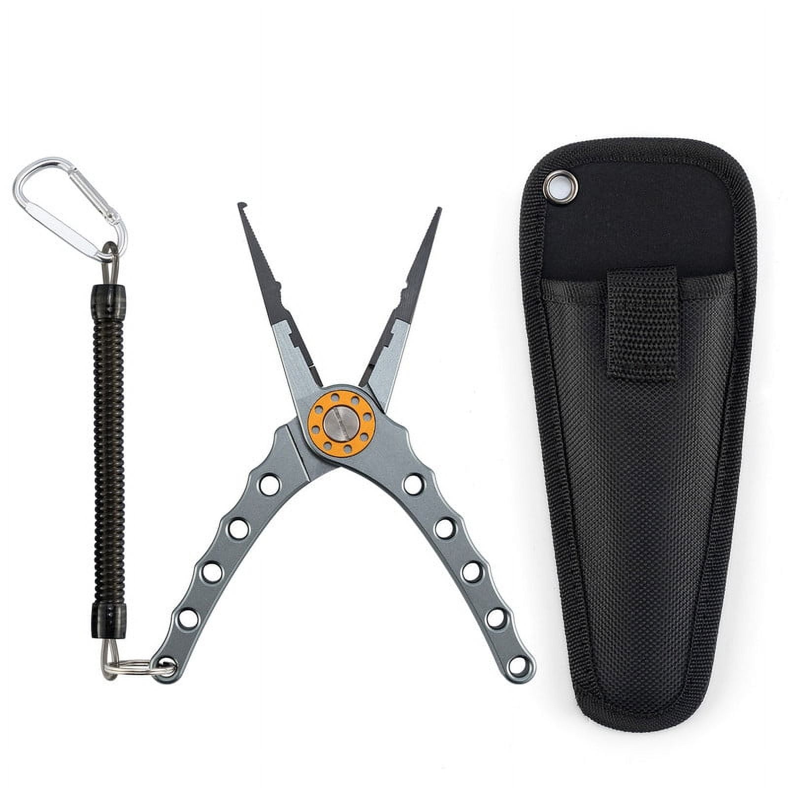 Dr.Fish Fishing Pliers Saltwater Aluminum Tool Hook Remover Braid Cutter Large 8" - Walmart Business Supplies Dr.Fish Fishing Pliers Saltwater Aluminum Tool Hook Remover Braid Cutter Large 8" - Walmart Business Supplies