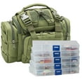 thumbnail image 1 of Dr.Fish Fishing Tackle Bag Loaded 5 Boxes 60 Huge Fishing Lures Kit, 1 of 7