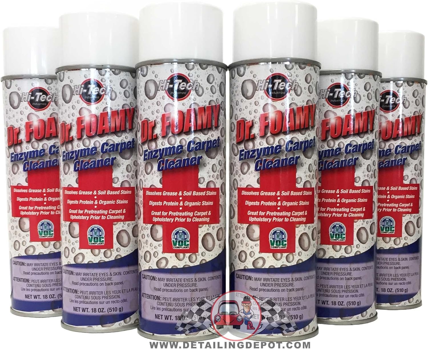 Dr Foamy Enzyme Carpet Cleaner Dissolves Grease Protein And Organic