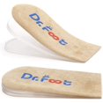 Dr.Foot Adjustable Orthopedic Heel Lift Inserts, Height Increase Insole