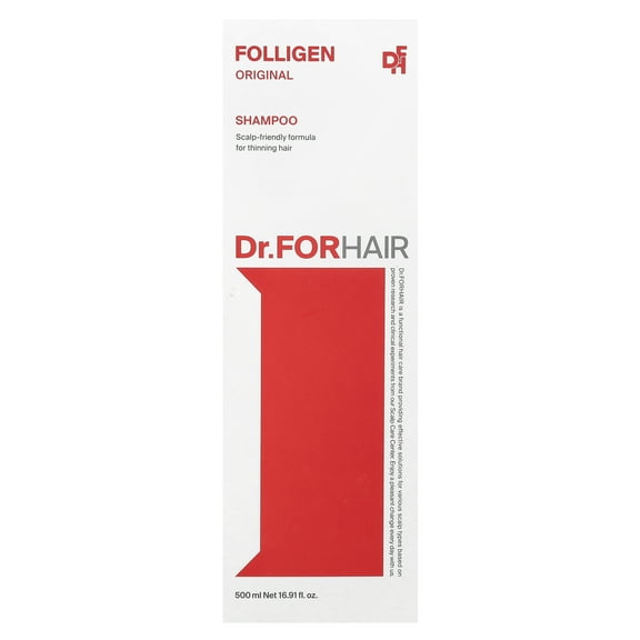Dr.ForHair Folligen Shampoo, Original, 16.91 fl oz (500 ml)