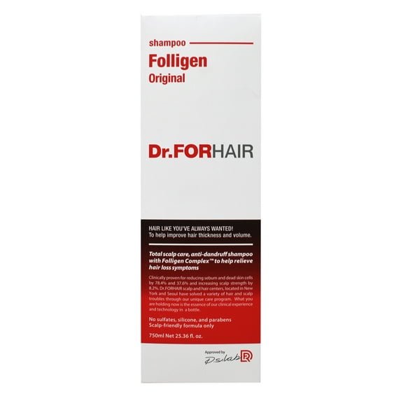 Dr.ForHair Original Folligen Shampoo 25.36 Ounces