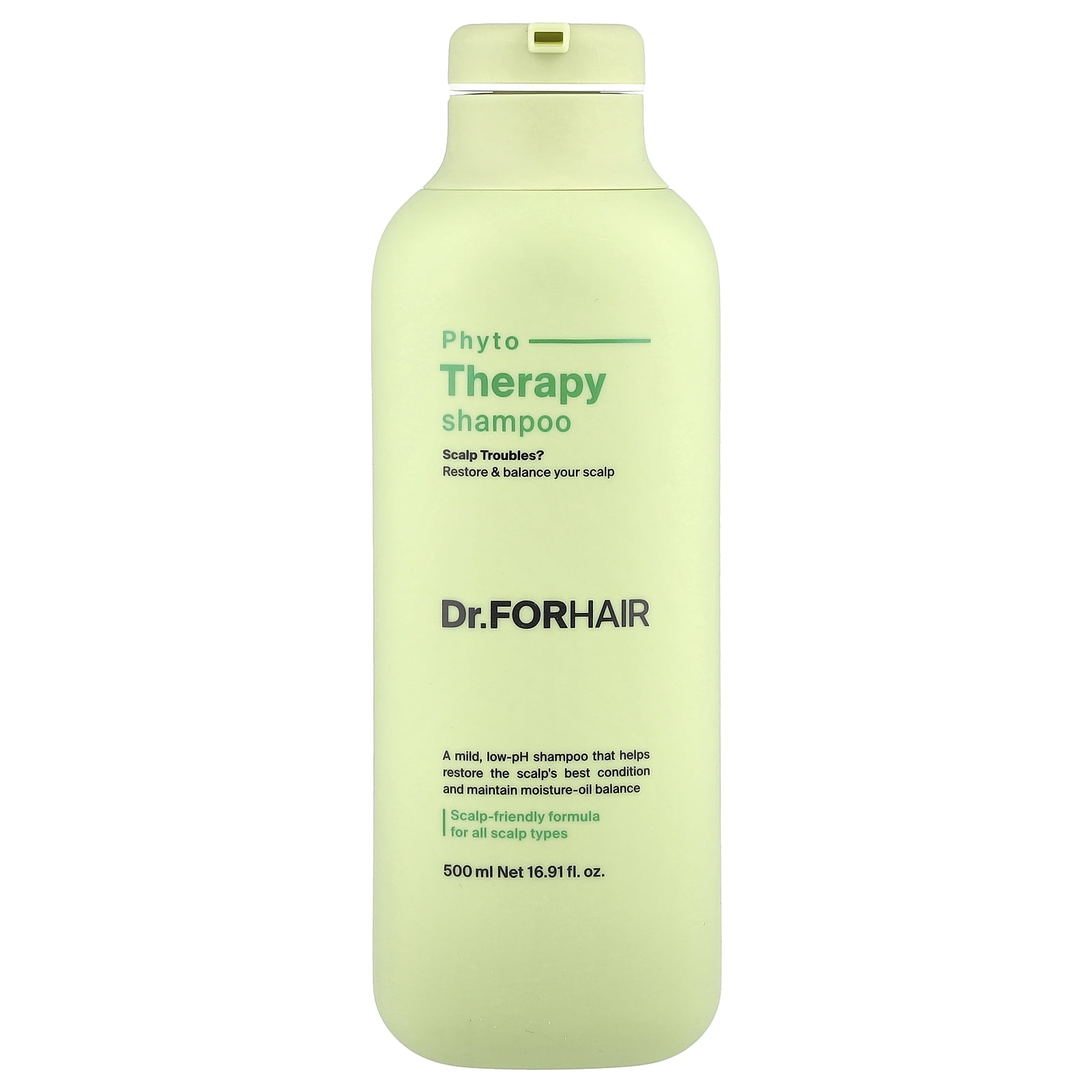 Dr.ForHair Phyto Therapy Shampoo, 16.91 fl oz (500 ml)