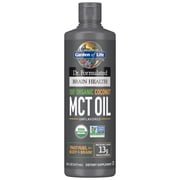 Dr. Formulated Brain Health Organic Coconut MCT Oil, Unflavored,16 fl oz