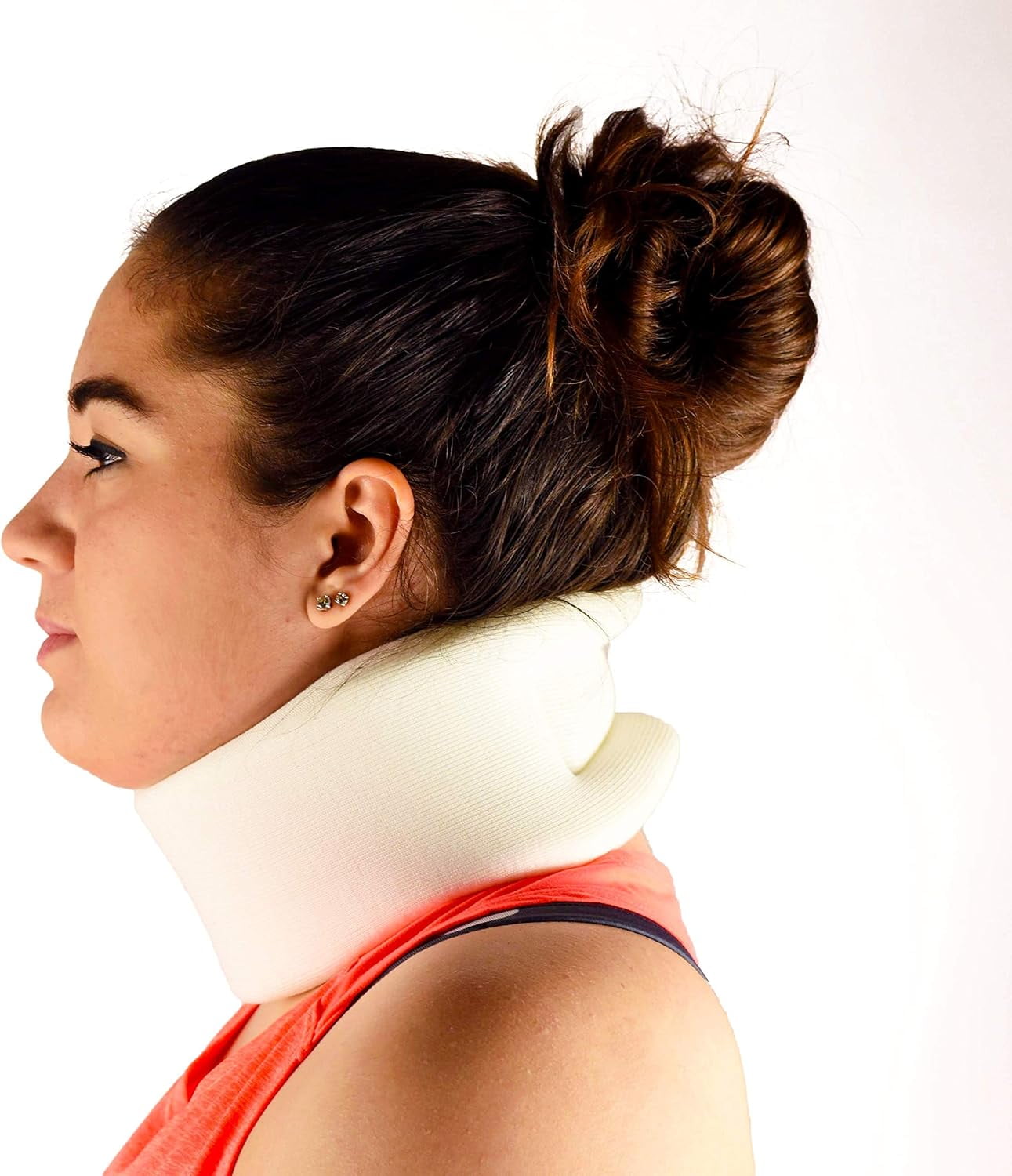 Dr. Franklyn's Cervical Collar Neck Brace - Adjustable Immobilizer for Spine Pain & Sleep