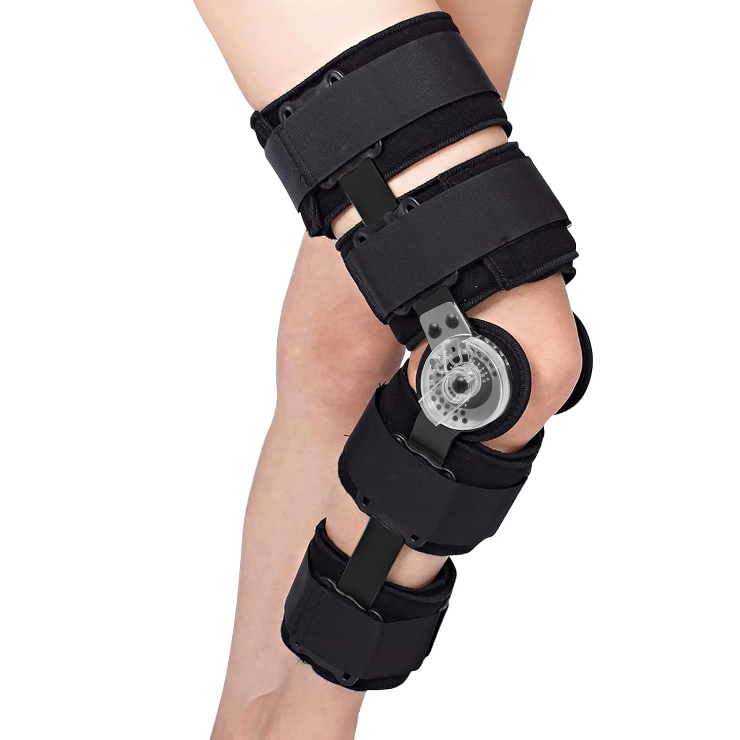 Dr. Franklyn's Hinged ROM Knee Brace with Side Stabilizers & Locking
