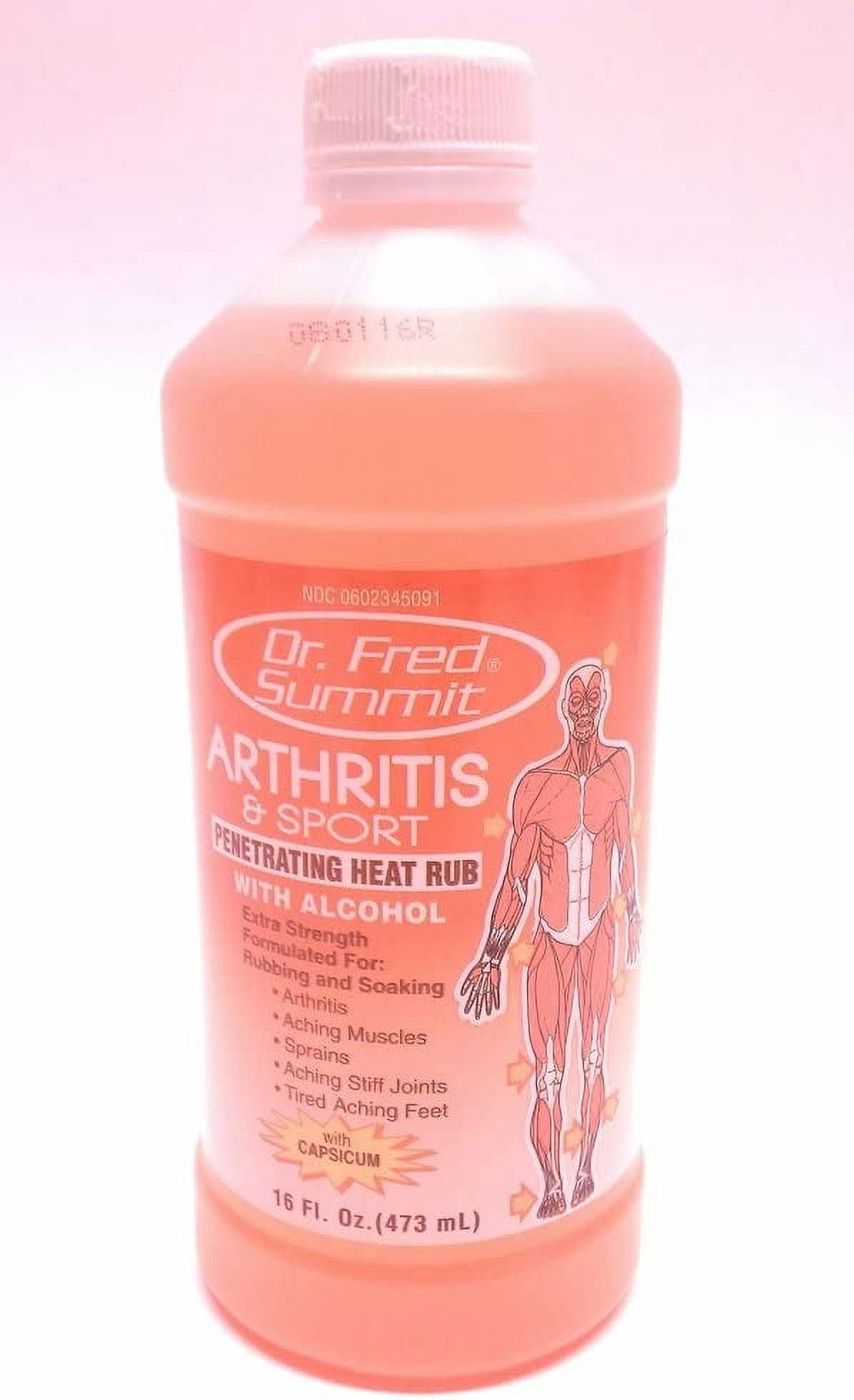 Dr Fred Summit Arthritis And Sport Extra Strength Heat Rub