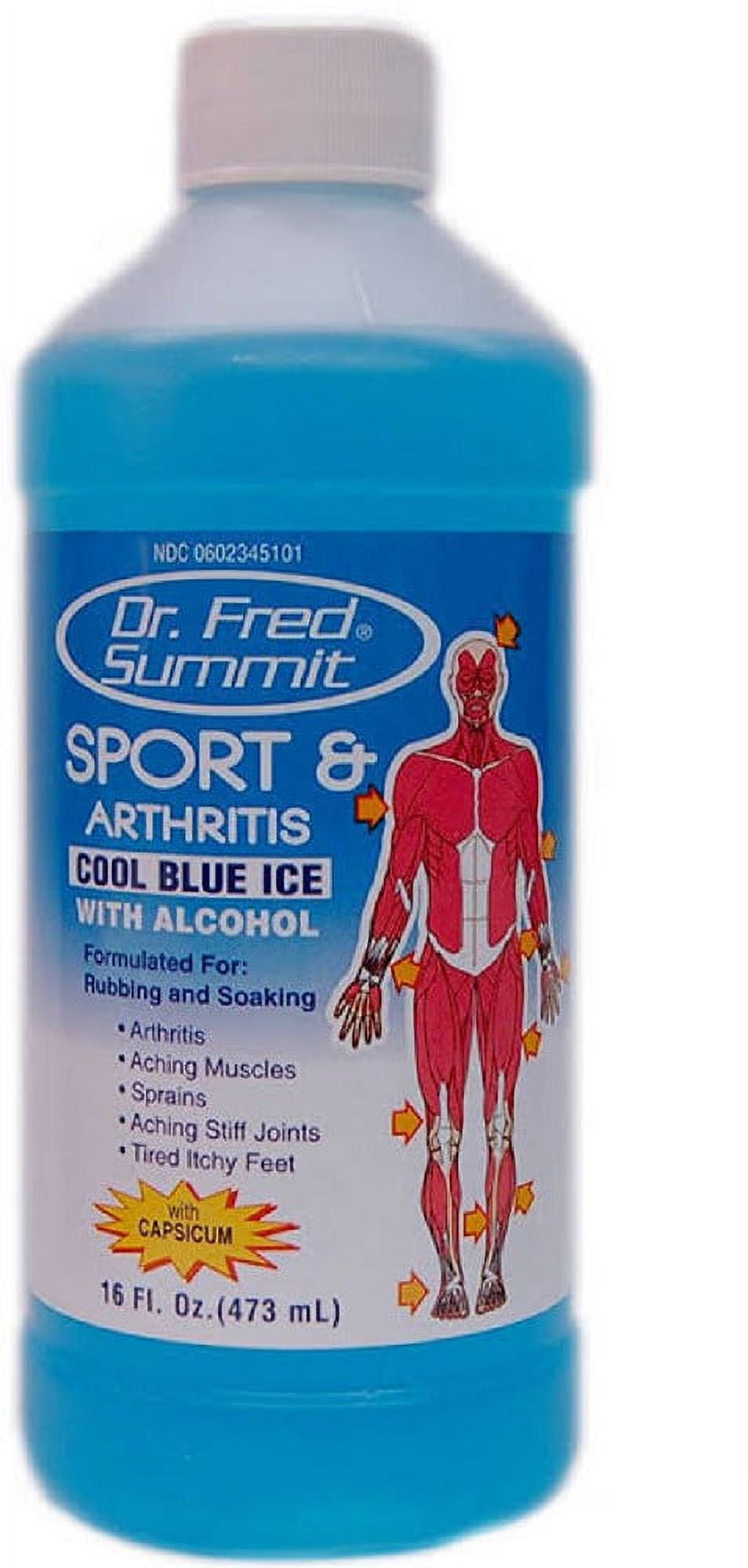 Dr. Fred Summit Arthritis & Sport Cool Blue Ice Rub 16 oz