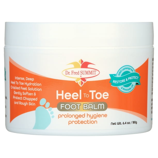 Dr. Fred Summit Heel to Toe Intense Foot Balm 6.4 oz. Walmart
