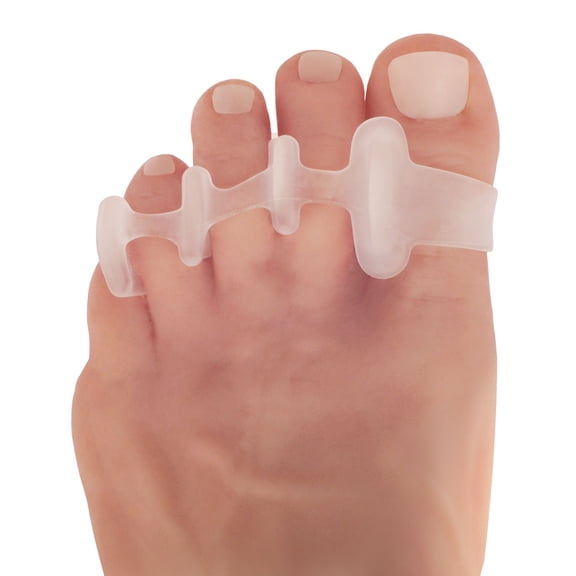 Dr. Frederick's Original Deluxe Toe Spreaders - 2 Pieces -- for Hammertoes, Claw Toes, Corns, and Foot Cramps