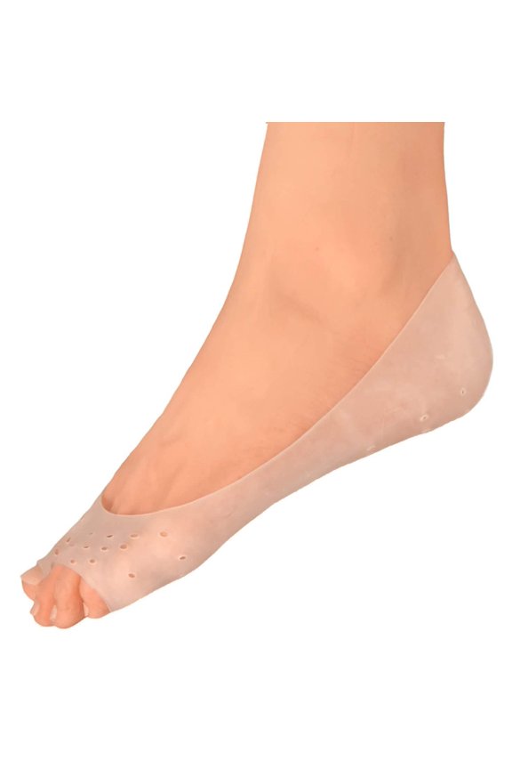 Moisturizing Gel Socks - 4 Pc - Prevents Dry Cracked Heels & Cracked Feet - Day & Night Socks - W4-10 | M5-8