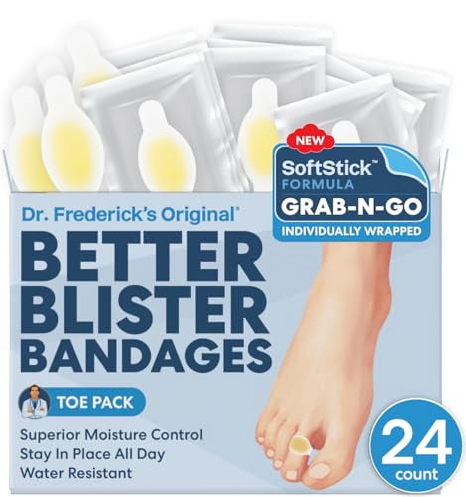 Dr. Frederick's Original SoftStick Better Blister Bandages 24 ct