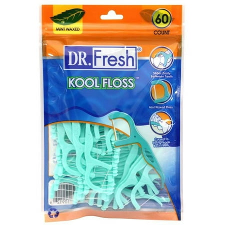 Dr. Fresh Kool Floss, 60 count
