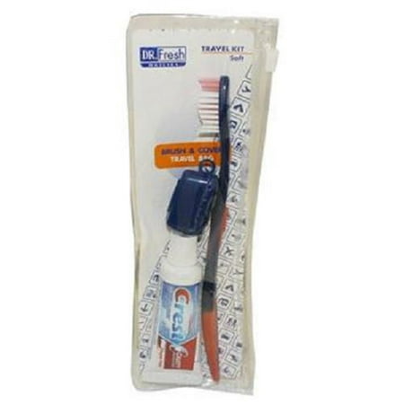 Product Of Dr.Fresh, Tooth Brush & Tooth Paste - Travel Kit, Count 1 - Personal Care / Grab Varieties & Flavors