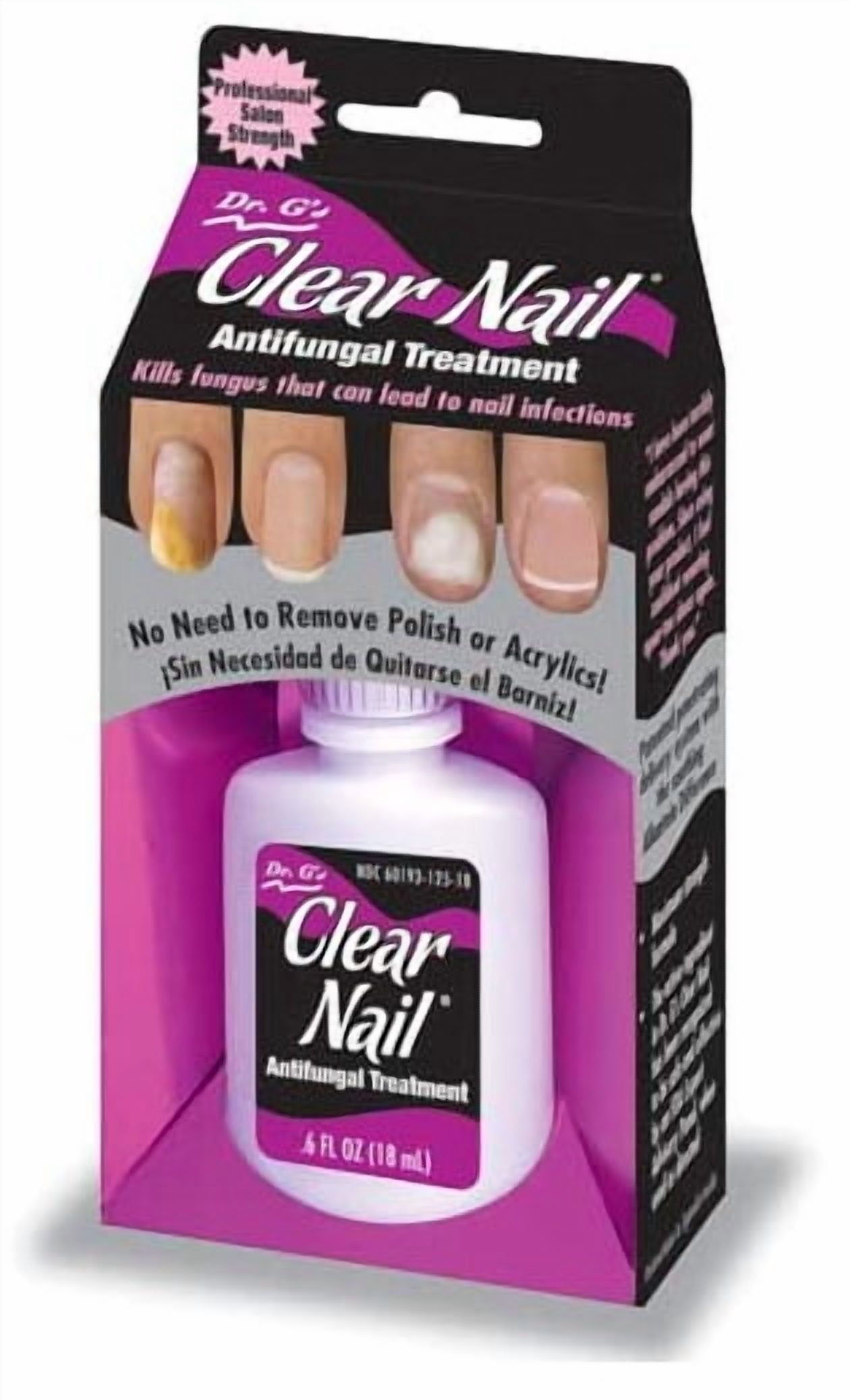 Dr. G's Clear Nail Antifungal Treatment, 0.6 Oz, Relieves