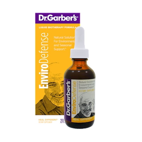 Dr. Garber's Natural SolutionsEnviro DefenseOral Drops-Gemmotherapy Liquid Supplement toProtect from Allergens, Including Unhealthy Air,RelieveSinus Congestion,&ImproveImmune Response -60ml