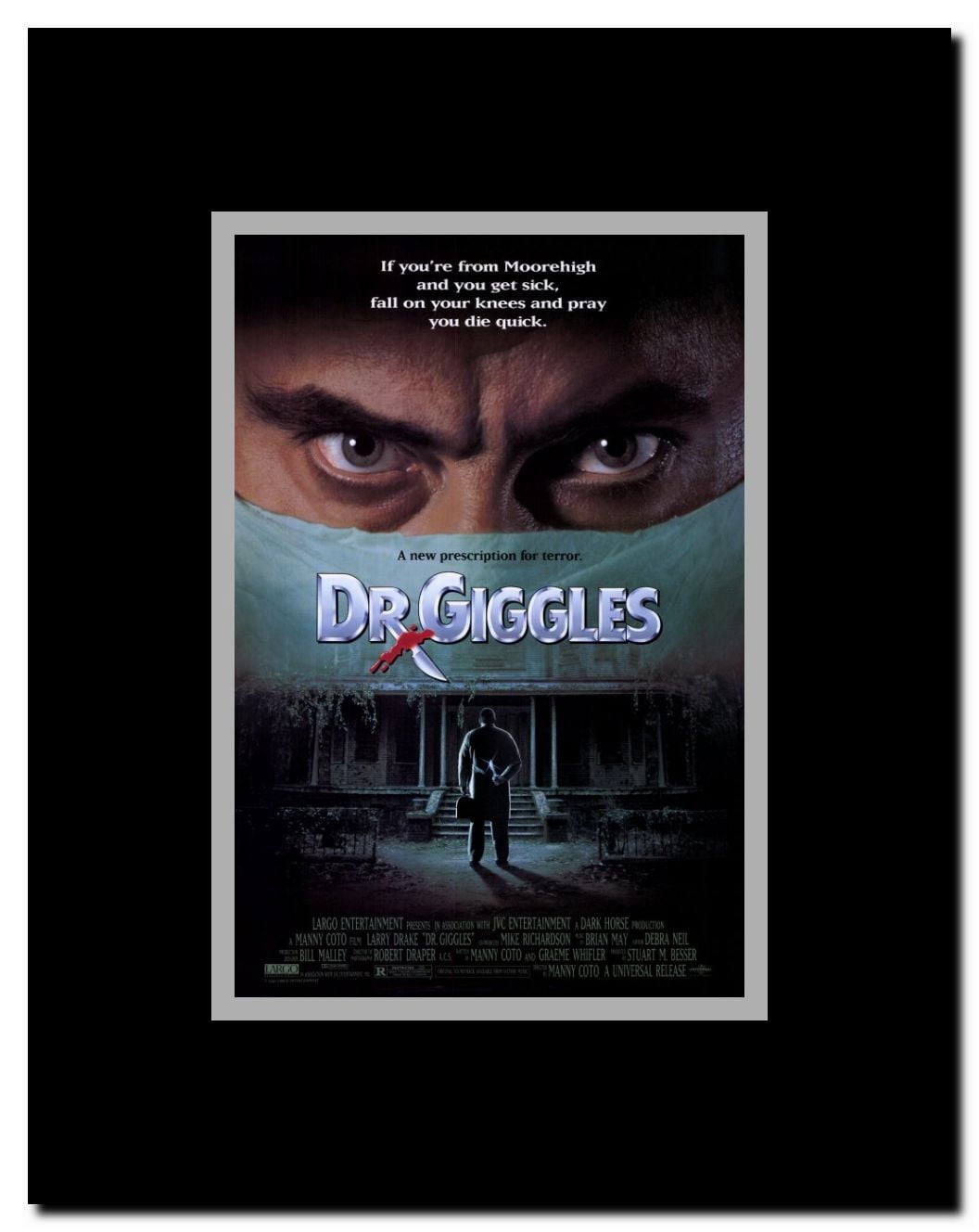 Dr. Giggles Framed Movie Poster
