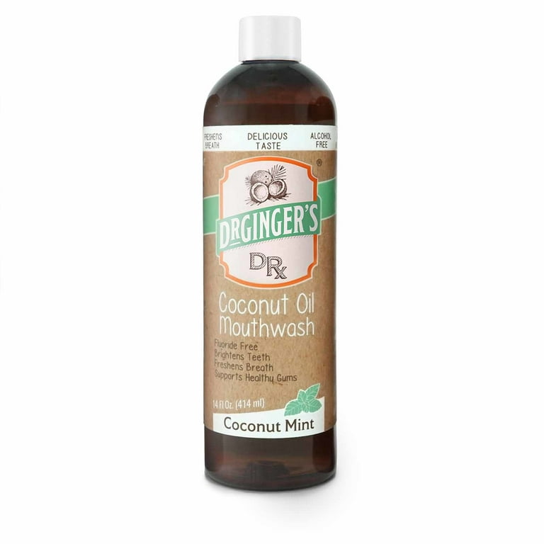 ドクタールノー コンサントレカモミルラ　N　 204g Dr. Ginger's Organic Coconut Oil Mouth Rinse, Pulling Mouthwash