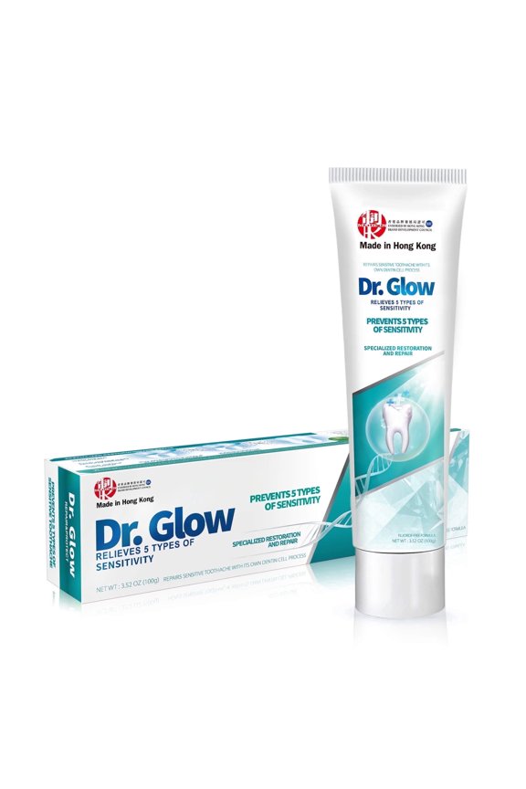 Hydroxyapatite Sensitive Toothpaste - Fluoride Free, Enamel Strengthening & Remineralization, Nerve Pain Relief, Fresh Mint