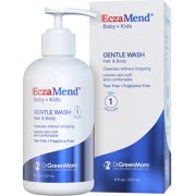 Dr. Green Mom Eczamend Fragrance Free Tear-Free Hair & Body Wash, 8 fl oz