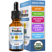 Dr. Green Mom Nature Profen Herbal Supplement for Boys & Girls | Infants & Kids Teething & Growth Spurts | Turmeric, Fennel & Yarrow