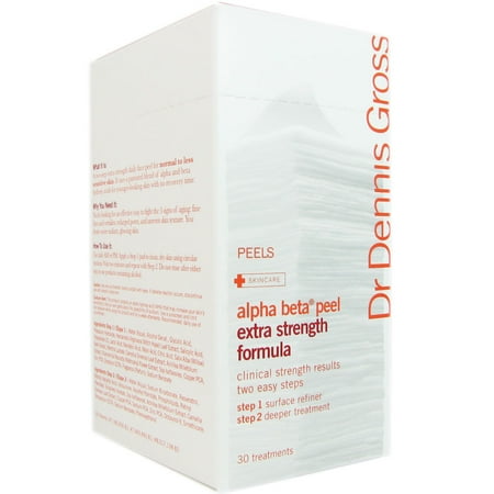 Dr Gross Xtra Strength Alpha beta Face Peel 30 Packettes