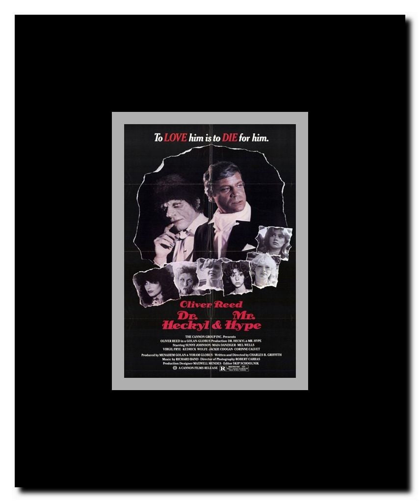 Dr. Heckyl and Mr. Hype Framed Movie Poster