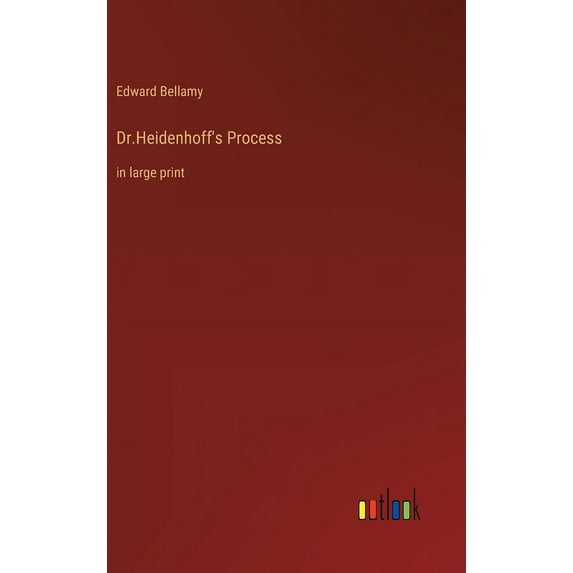 Dr.Heidenhoff's Process: in large print, (Hardcover)
