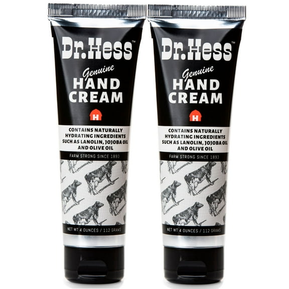 Dr. Hess Genuine Hand Cream , 4 oz Hand Cream - 2 Pack