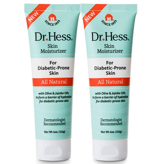 Dr. Hess Skin Moisturizer For Diabetic Prone Skin, 4 Oz - 2 Pack