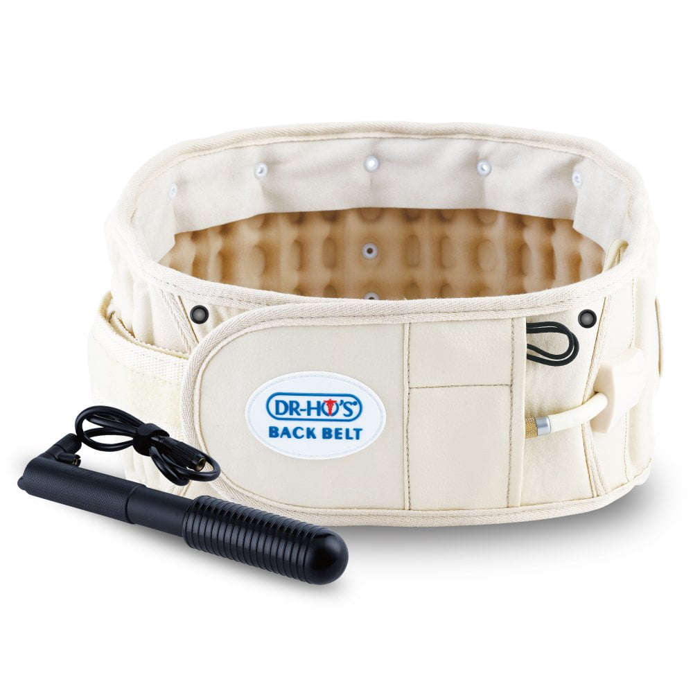 Dr Hos 2-in-1 Decompression Belt Essential Package - For Lower Back Pain Relief and Lumbar Support - Size A 25-41 Inches AND