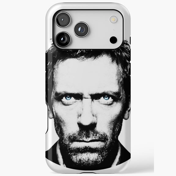 Dr House TV Show Medical Drama Gregory House Fan Art G541 Compatible Phone Case for iPhone 17, 16, 15, 14, 13, 12, and 11 Pro Max