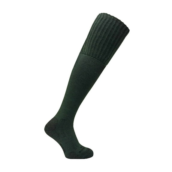 Dr Hunter - Mens Thick Over the Knee Padded Sole Wool Blend Thermal Hiking Socks