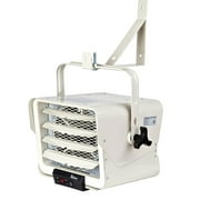 Dr. Infrared Heater, 7500W 240V Electric Garage Heater, Wall or Ceiling Mounted with Remote