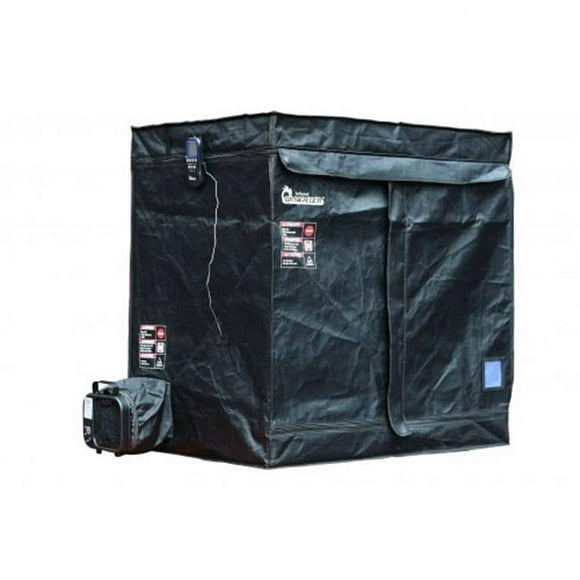 Dr Infrared Heater DR 122 Bedbug Heater with Thermometer and Timer Big Black