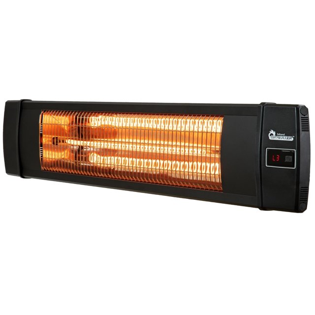 Dr Infrared Heater DR-238 Indoor Outdoor Patio Heater with Remote, 1500W