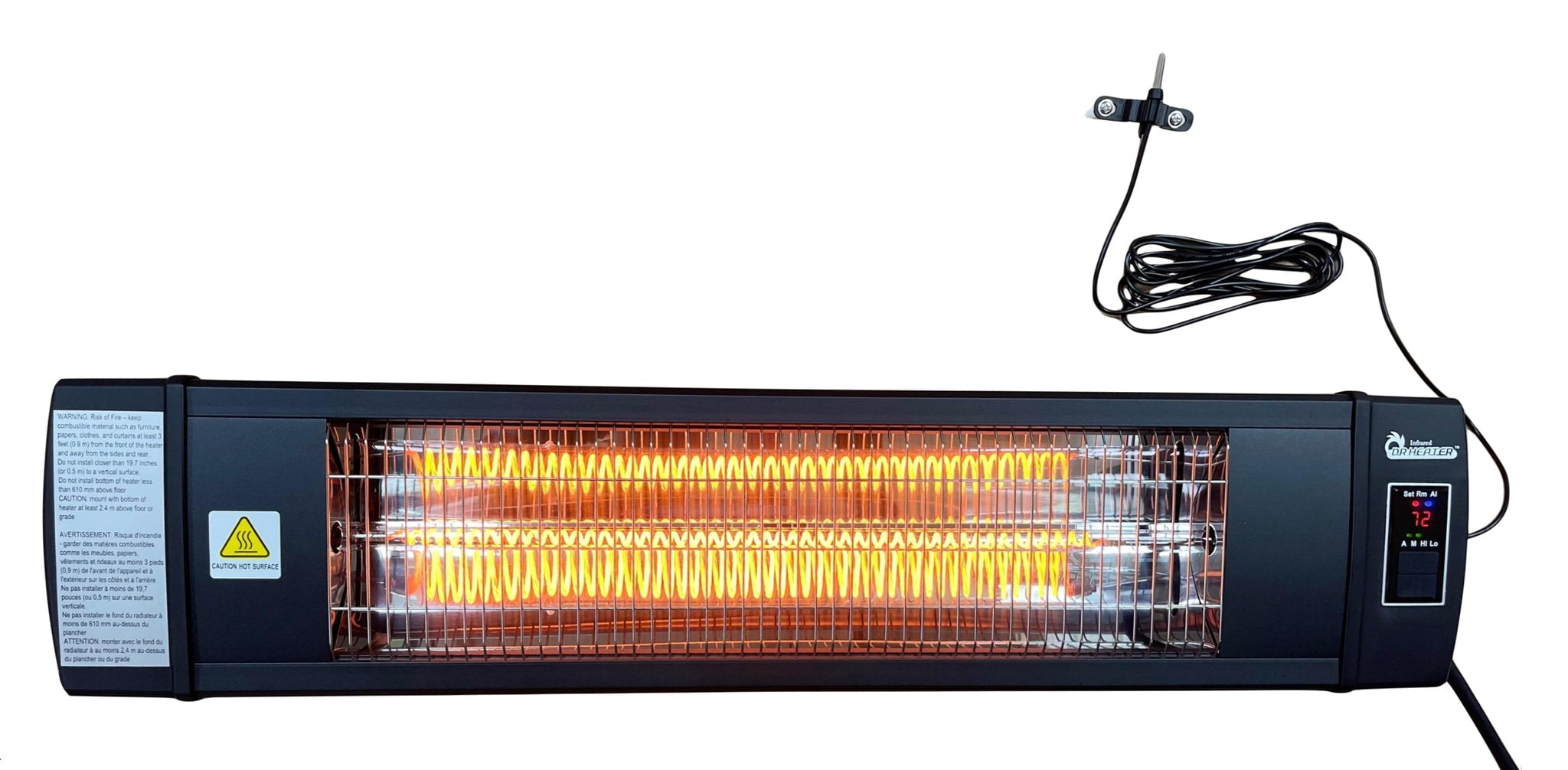 Dr. Infrared Heater DR268 Smart Greenhouse Heater with Digital