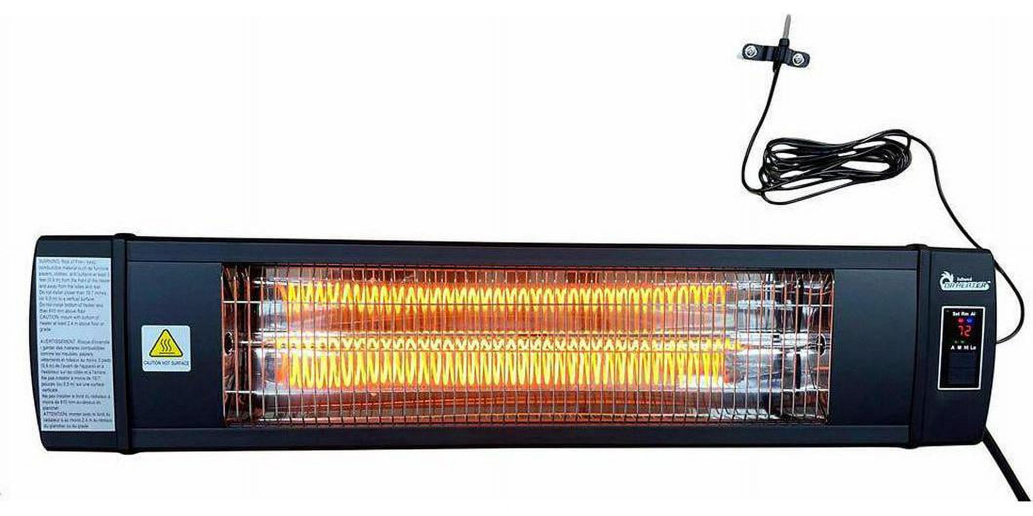 Dr. Infrared Heater Smart Greenhouse Heater with Built in Temperature Control and Digital