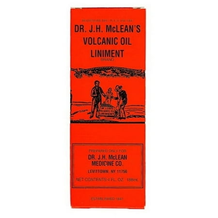 Dr. J.H. McLeans Volcanic Oil Liniment, 4 Oz