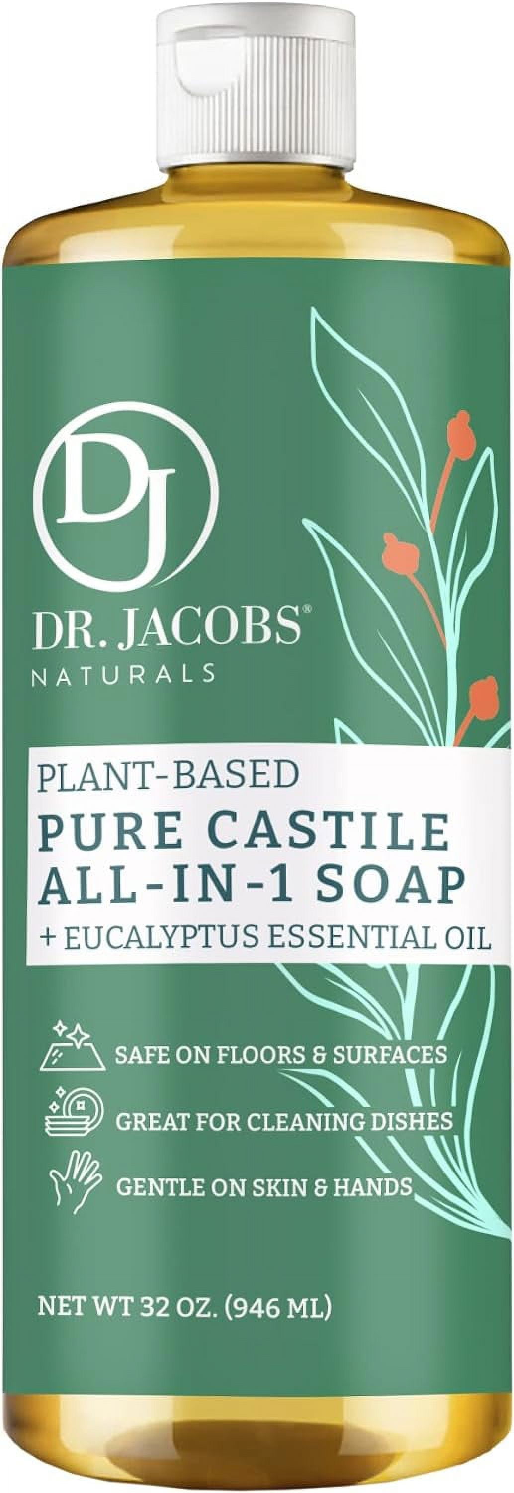 Dr. Jacobs Naturals Eucalyptus Castile Soap AllInOne Cleaner Plant