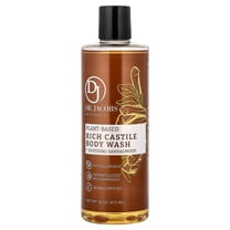 Dr. Jacobs Naturals Plant-Based Rich Castile Body Wash, Soothing Sandalwood, 16 oz (473 ml)