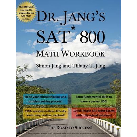 Pre-Owned Dr. Jang's SAT 800 Math Workbook