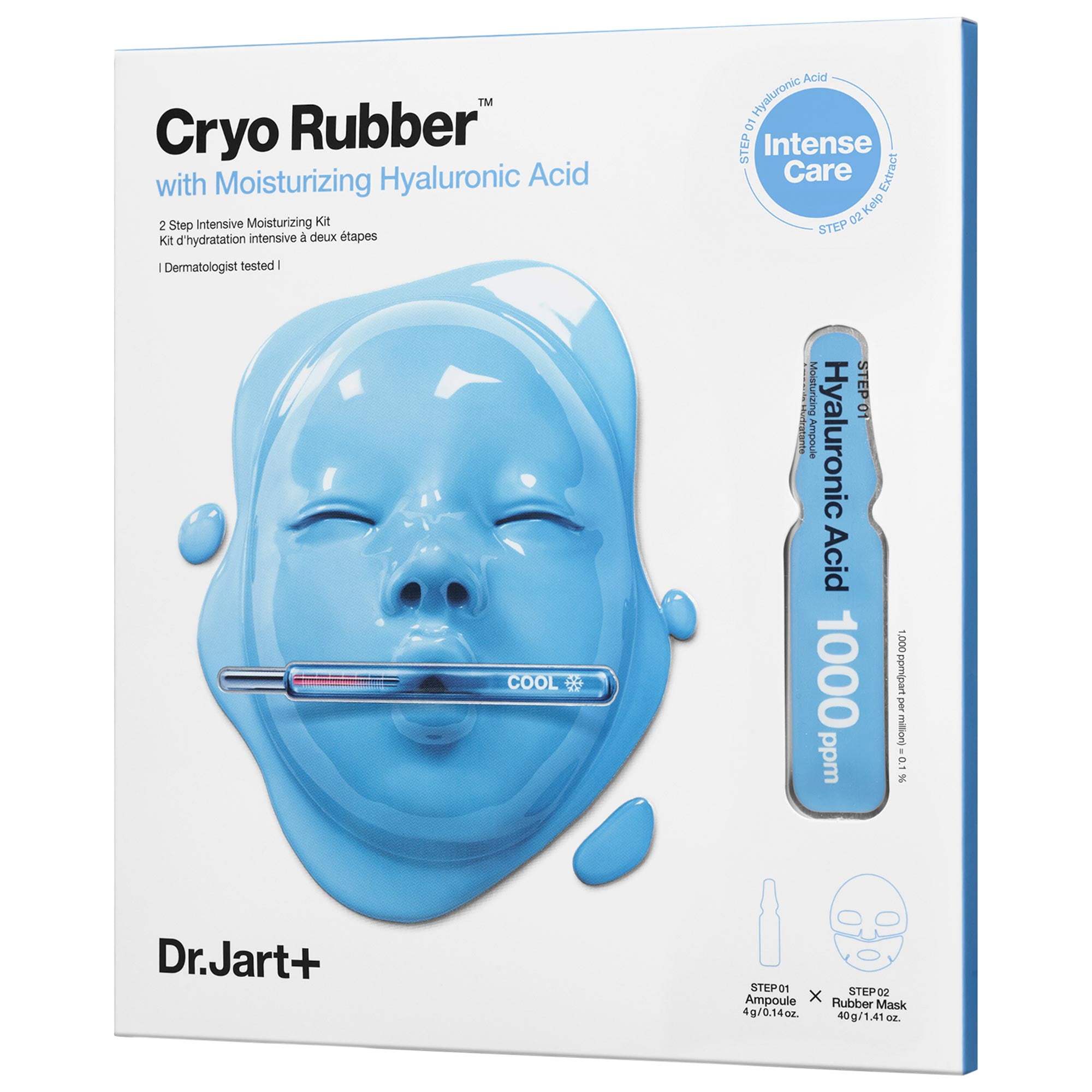 Dr. Jart+ Cryo Rubber™ Face Mask With Moisturizing Hyaluronic Acid - Size: 0.14 oz / 4 g