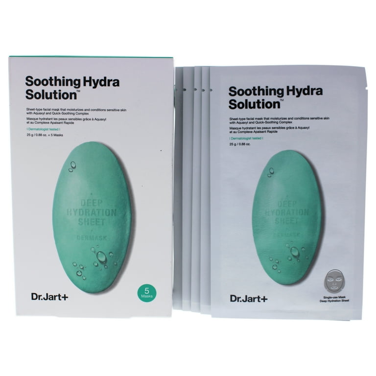 Dr. Jart+ 5 Pc Soothing Hydra Solution Sheet Mask for Sensitive