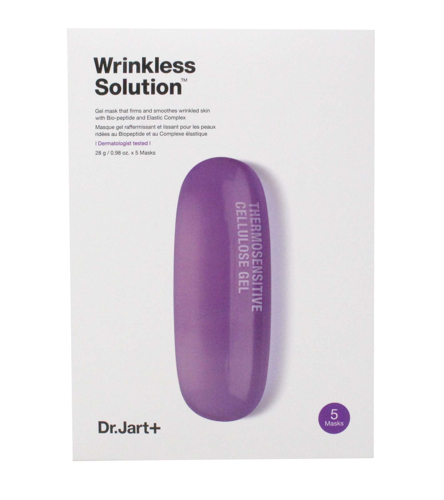 Dr. Jart + Wrinkless Solution Gel Mask 5 Count