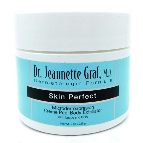 Dr. Jeannette Graf Skin Perfect Microdermabrasion Creme Peel Body Exfoliator 8 Oz.