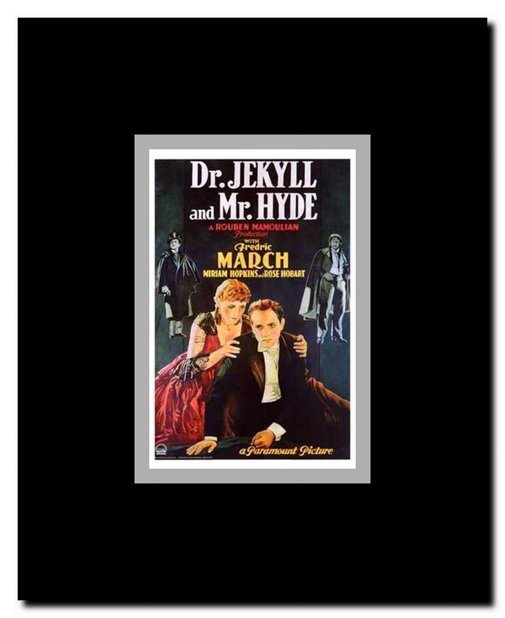 Dr Jekyll and Mr Hyde Framed Movie Poster